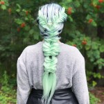 green mermaid braid 05