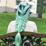 green mermaid braid 06